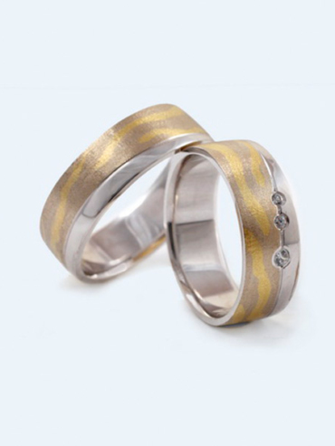 Poročni prstani rumeno zlato