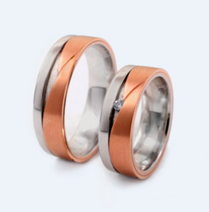 VSE POPULARNEJŠI SO POROČNI IN ZAROČNI PRSTANI IZ BELEGA ZLATA 5 Unikatni poročni prstani zanjo in zanj